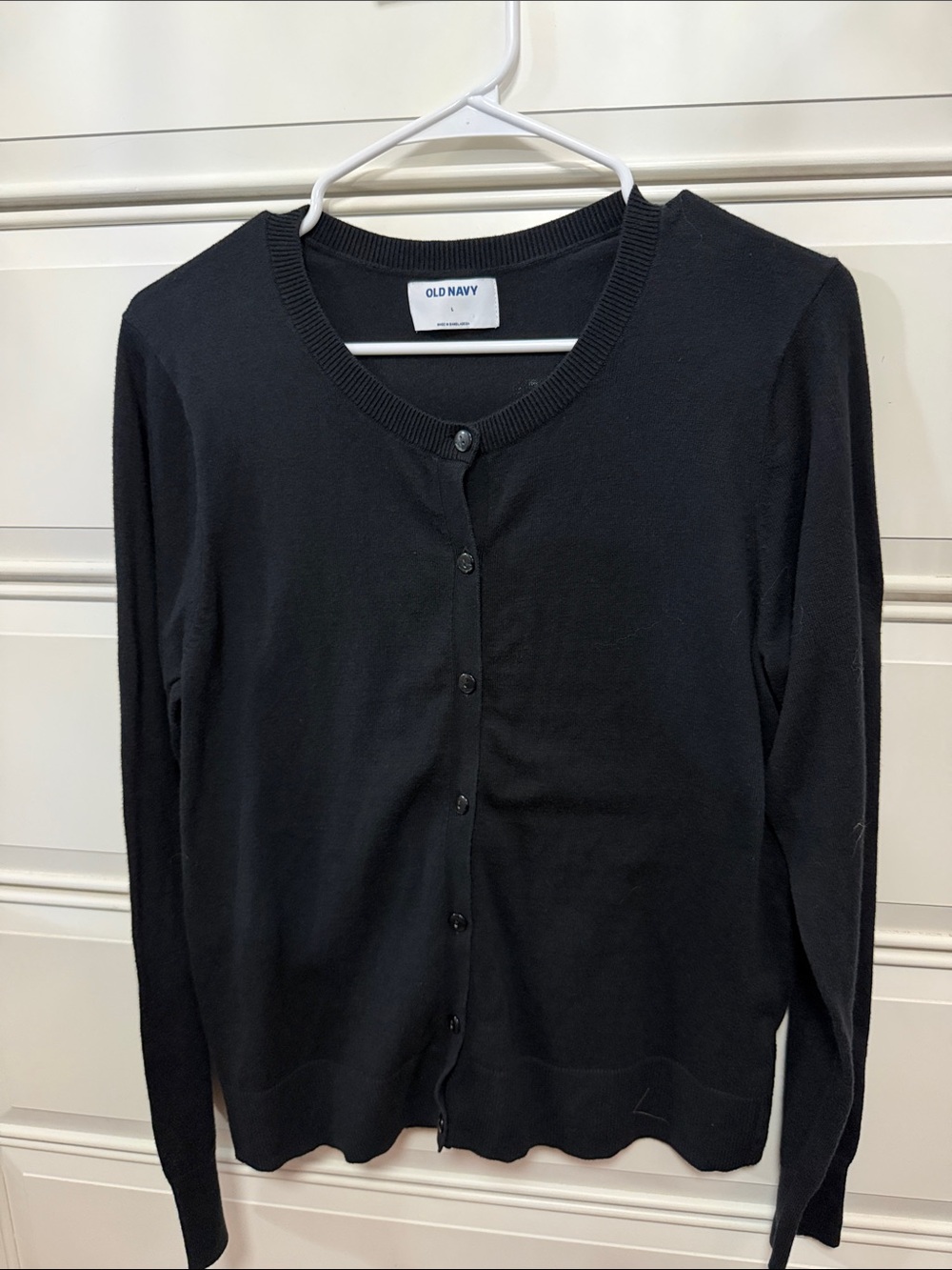 Old Navy Black Women’s Button-Front Cardigan